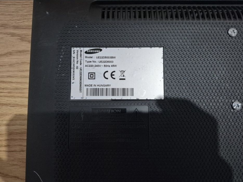 Televizor LCD Samsung UE22D5003BW, 22 inch, FHD