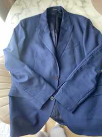 Мъжко сако тъмно син цвят Massimo Dutti