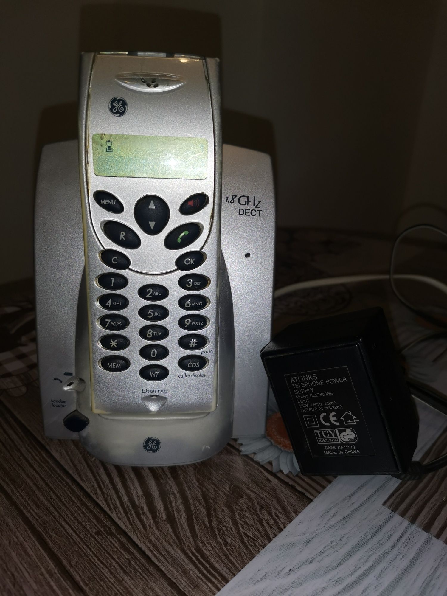 Telefon fix 1,8 GHz Dect