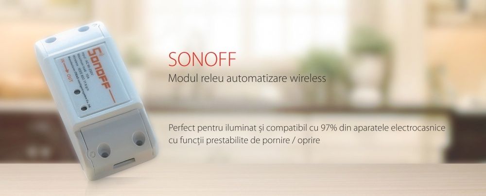 Sonoff Releu wireless WIFI Sonoff Basic