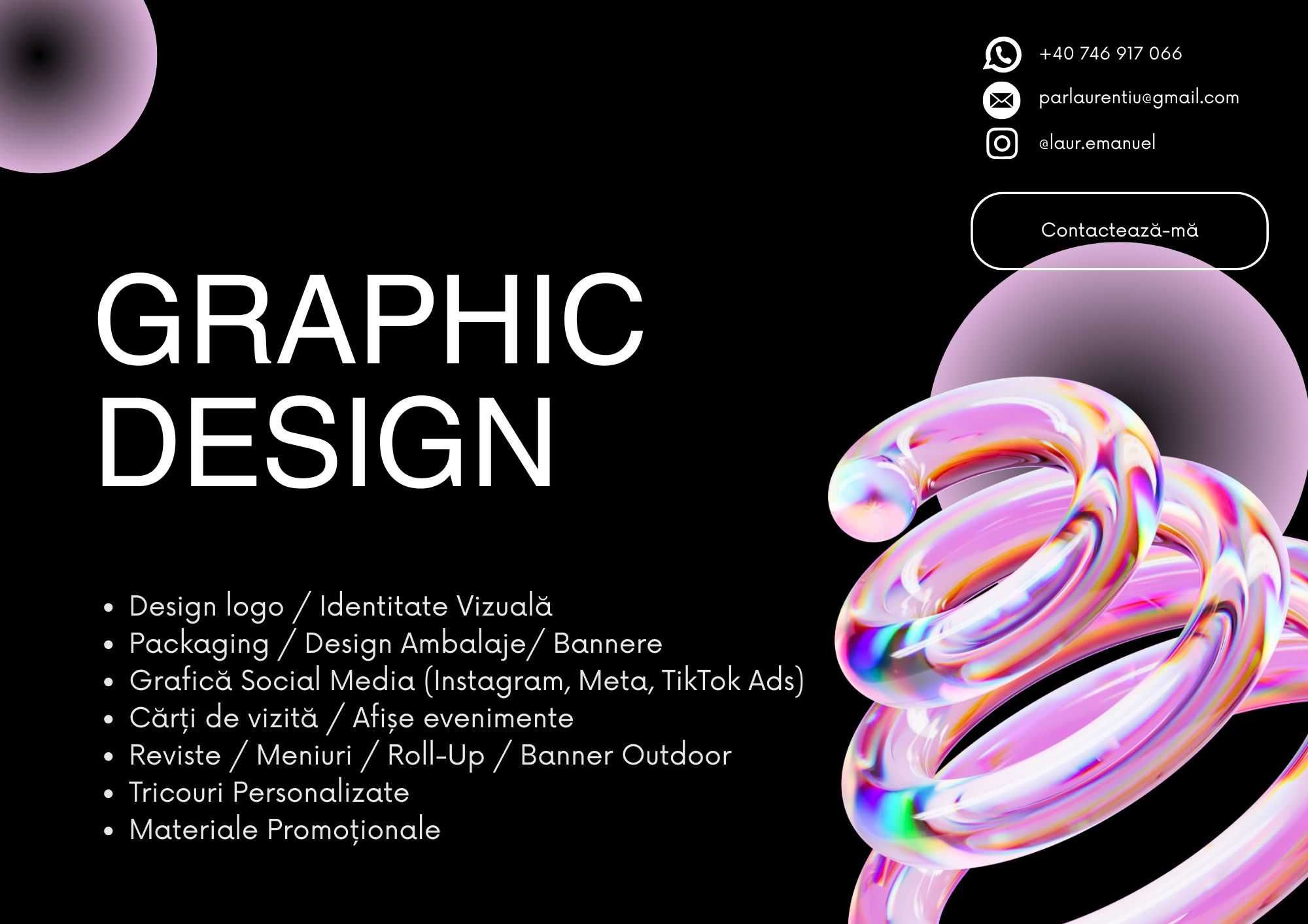 Servicii grafică, Logo, Design vectorial, Sigla , Banner, Thumbnail