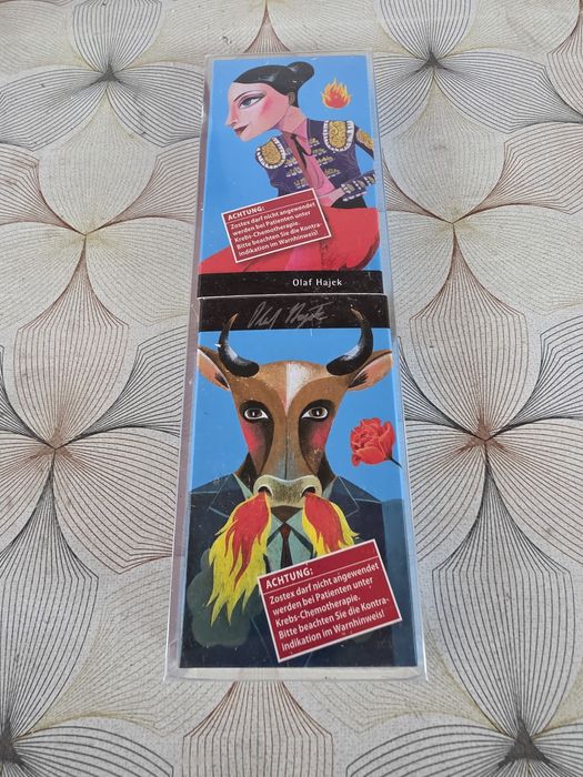 Стари Немски кибрити,  комплект от 2 броя с опаковката.