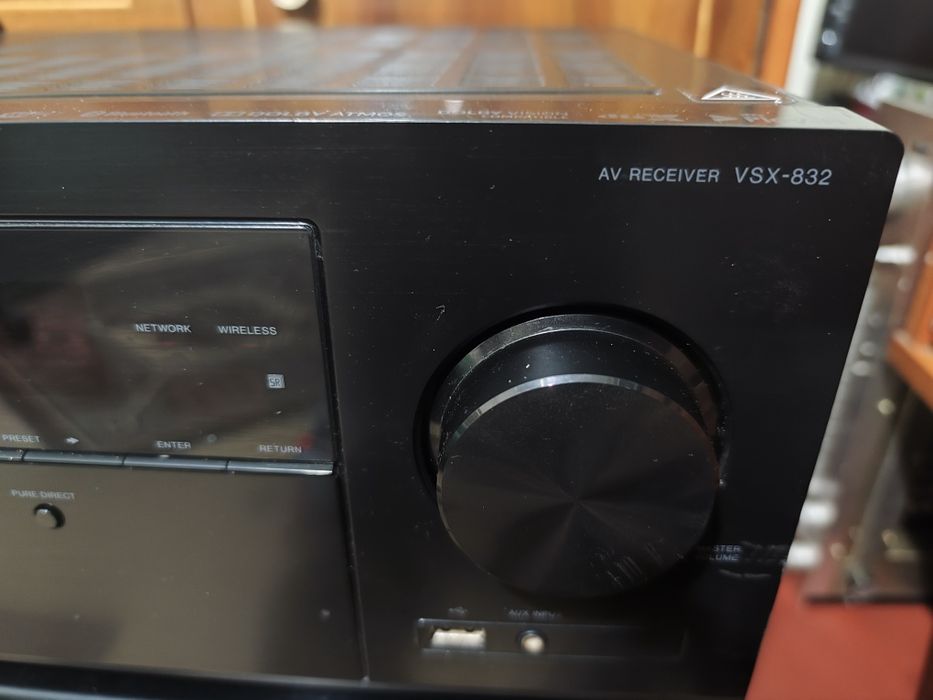 Pioneer VSX-832 – Receiver AV 5.1 Dolby Atmos 4K Wi-Fi & Bluetooth