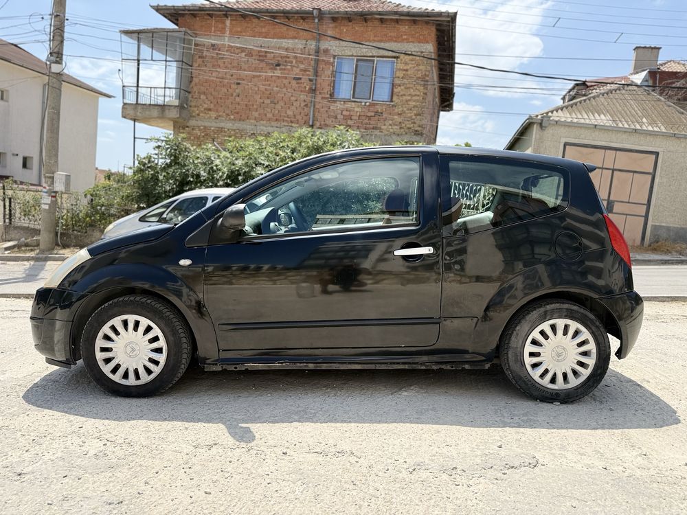 Citroen C2 1.2 Бензин 70к.с. Климатик 88000км Всичко платено