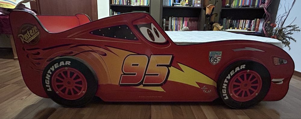 Pat copii Fulger Mcqueen + saltea