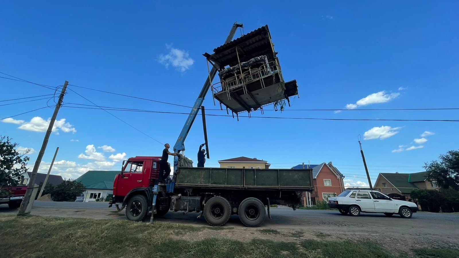 Услуги манипулятор Камаз