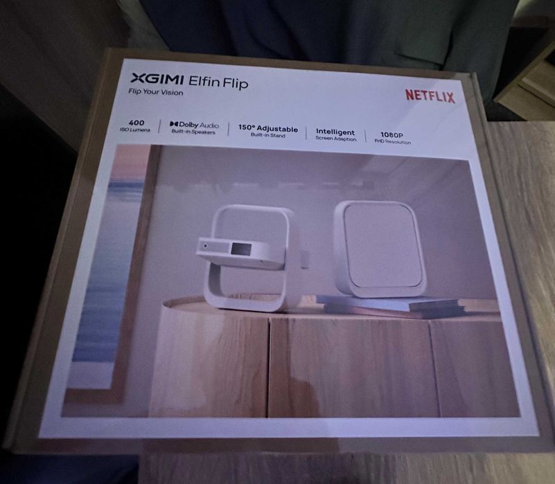 Videoproiector portabil Xgimi Elfin Flip Full HD focalizare automata