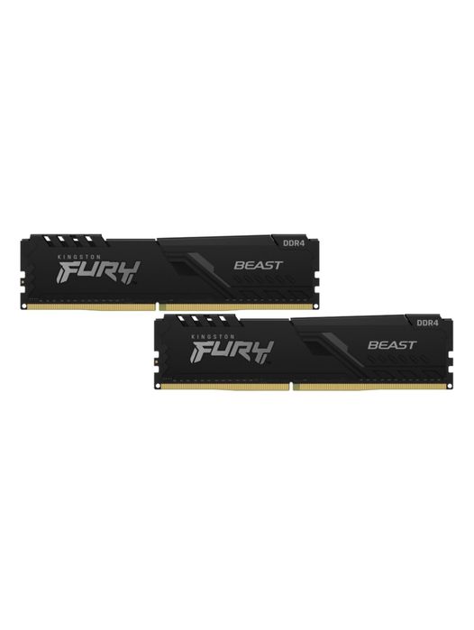 Kingston Fury Beast DDR4 16 ГБ (2×8 ГБ) 3200 MHz, CL16, рабочие