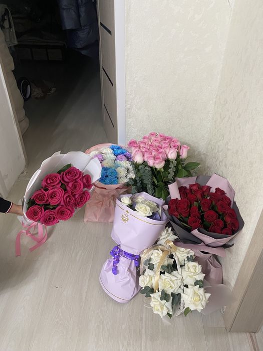 Продам цветы сегодняшный отдам за пол цены