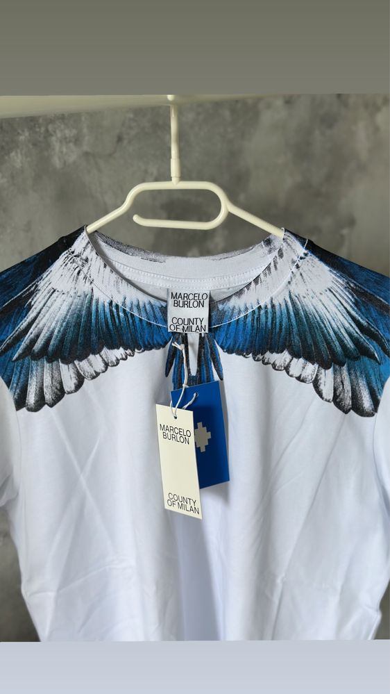 Tricou Marcelo Burlon blue