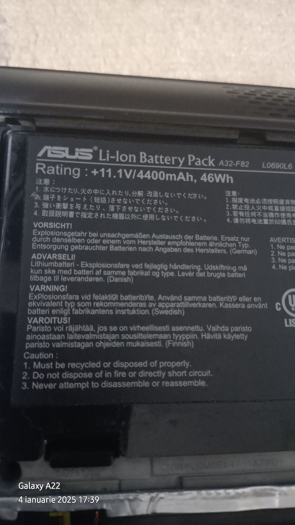 Asus k50 c piese