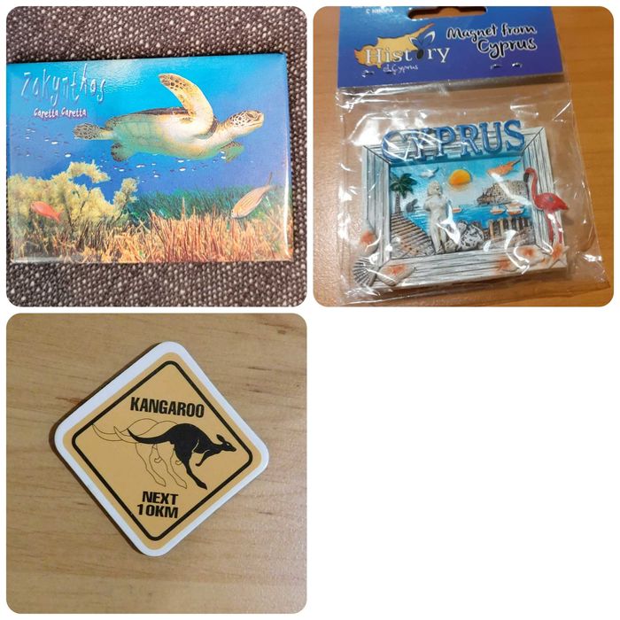 Сувенирни магнити  от много дестинации - НОВИ