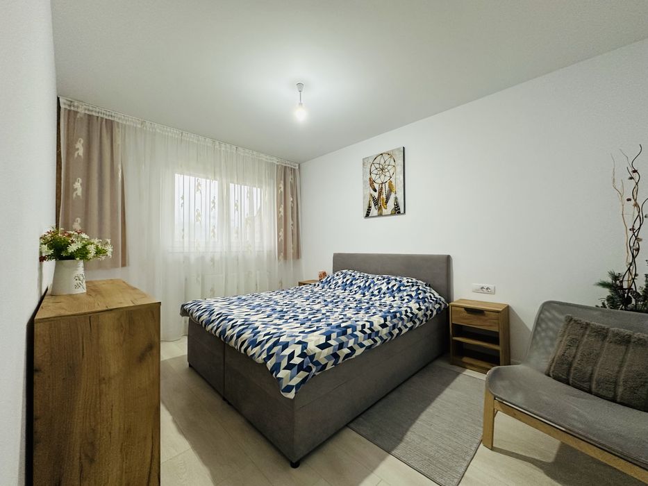 Apartament LUX 2.5 camere 70mp decomandat in bloc nou, zona Noua