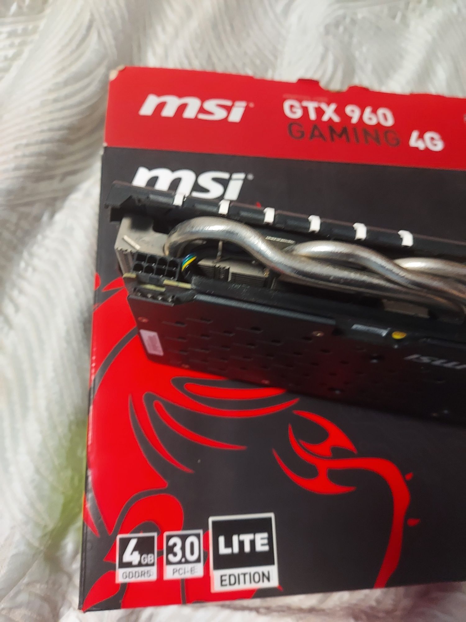 Vând GTX 960 4GB MSI