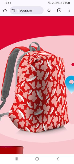 Rucsac XD Design, antifurt, model fluturi