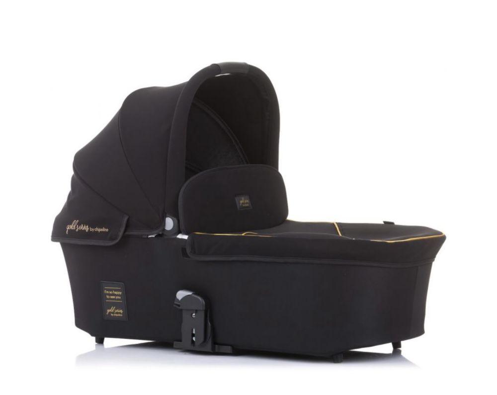Детска количка Chipolino - Елит, 3 в 1, черна