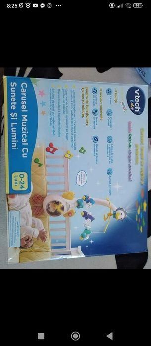 Carusel muzical și cu lumini diverse