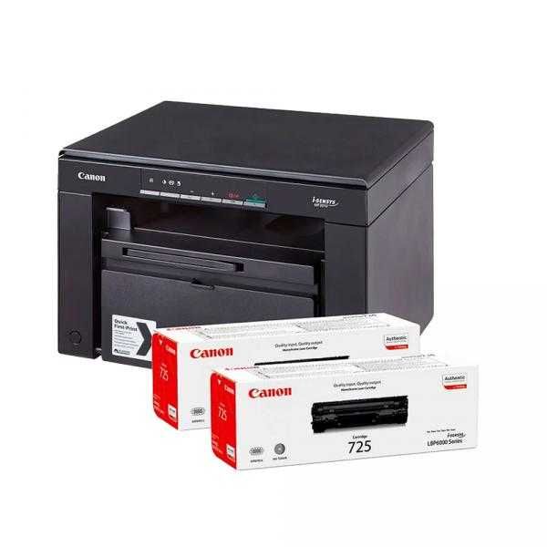 МФУ Canon I-Sensys MF3010 Bundle (+2 картриджа) перечислением