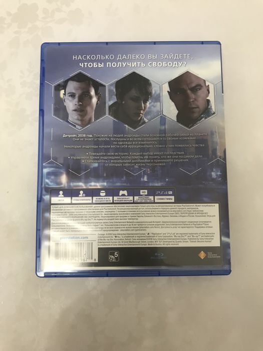 диск детройт на пс 4