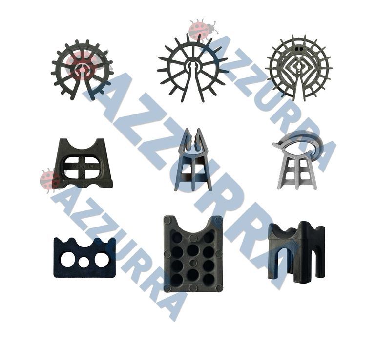 distantieri armatura tip rozeta, tip biscuite tip clema fagure etc