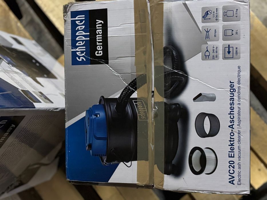 Aspirator de cenusa scheppach