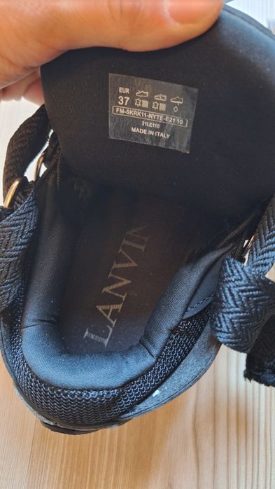 Lanvin Curb Sneakers