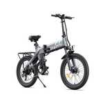 Bicicleta electrica pliabila Ulzomo Ridge 20 E-bike, 250W, 36V 15.6Ah,