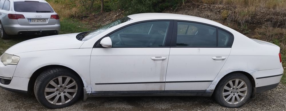 VW Passat cu probleme grave de caroserie