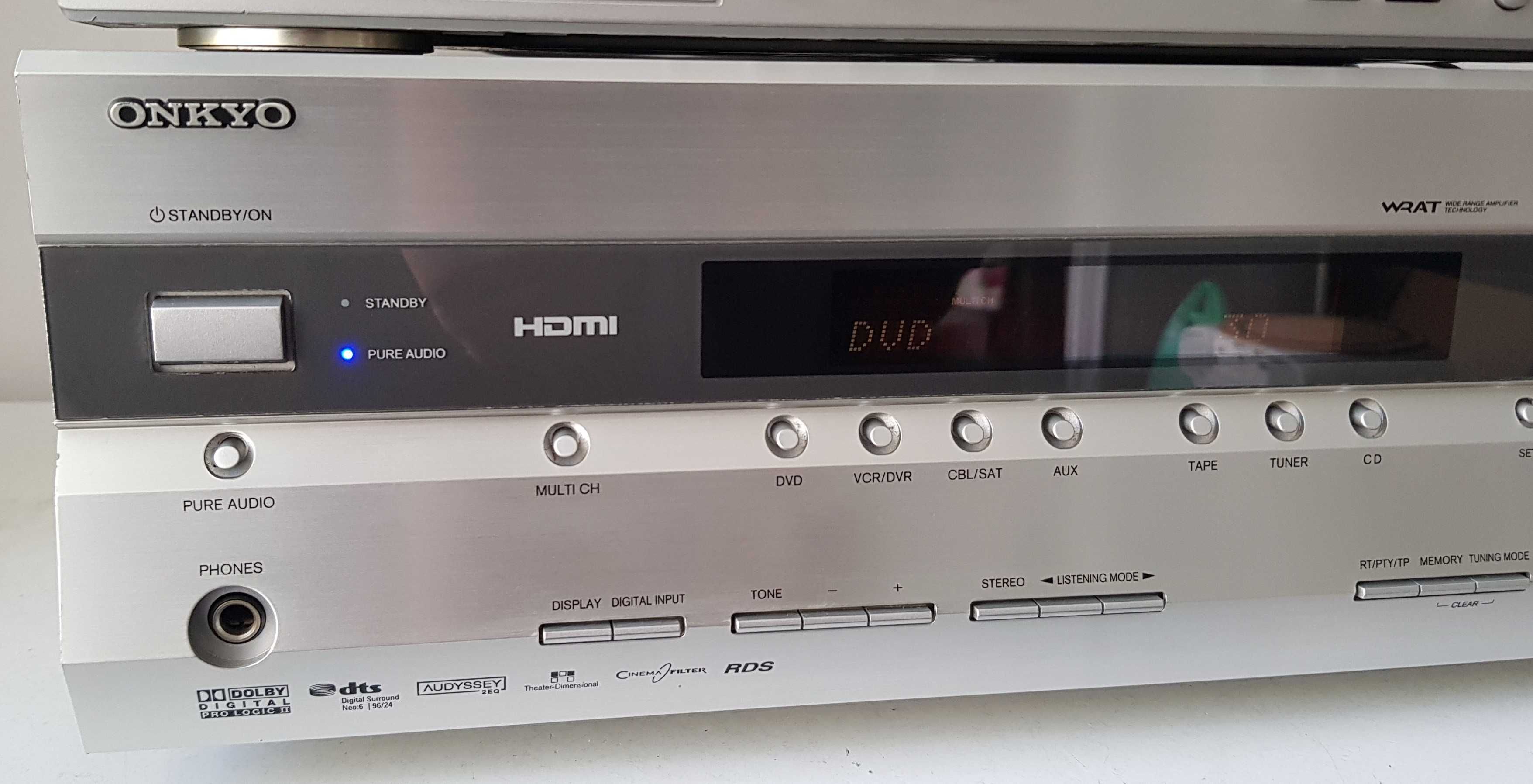 ONKYO TX R 508 amplificator 5.1 HDMI 130 W x 5 muzica filme arta