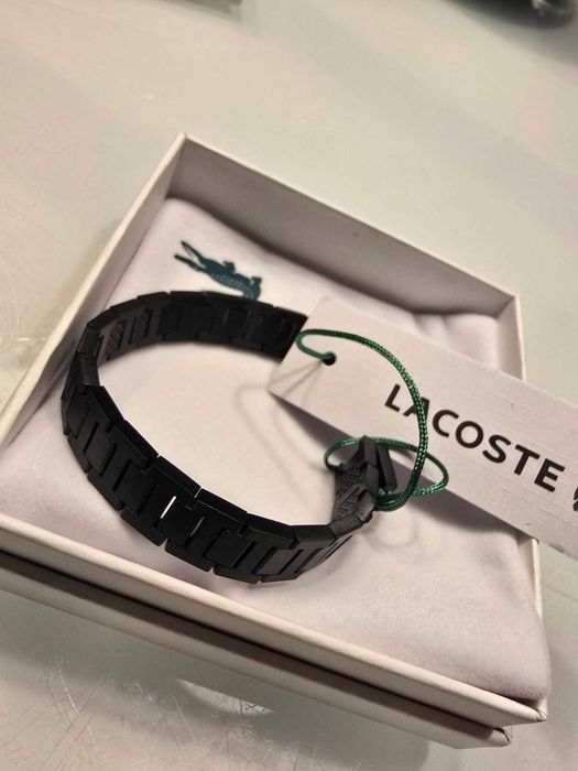 Lacoste - черна гривна