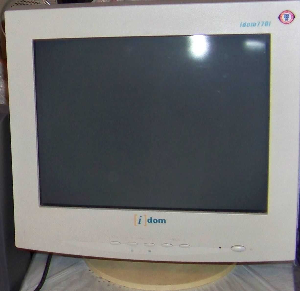 Monitor color IDOM vechi de colectie FUNCTIONAL