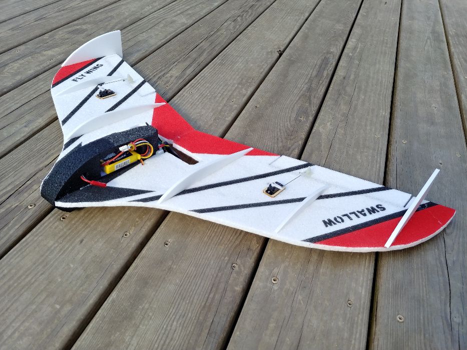 Kit avion fixed wing RC Swallow EPP 800mm Brushless Racerstar