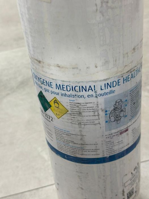 Butelie medicinala de Oxigen cu Valva LIV Integrata -A-