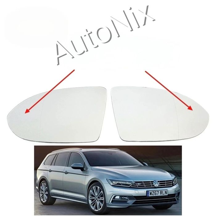 Стъкло за огледало за VW Passat B8 B7 Arteon пасат б8 артеон пасат б7