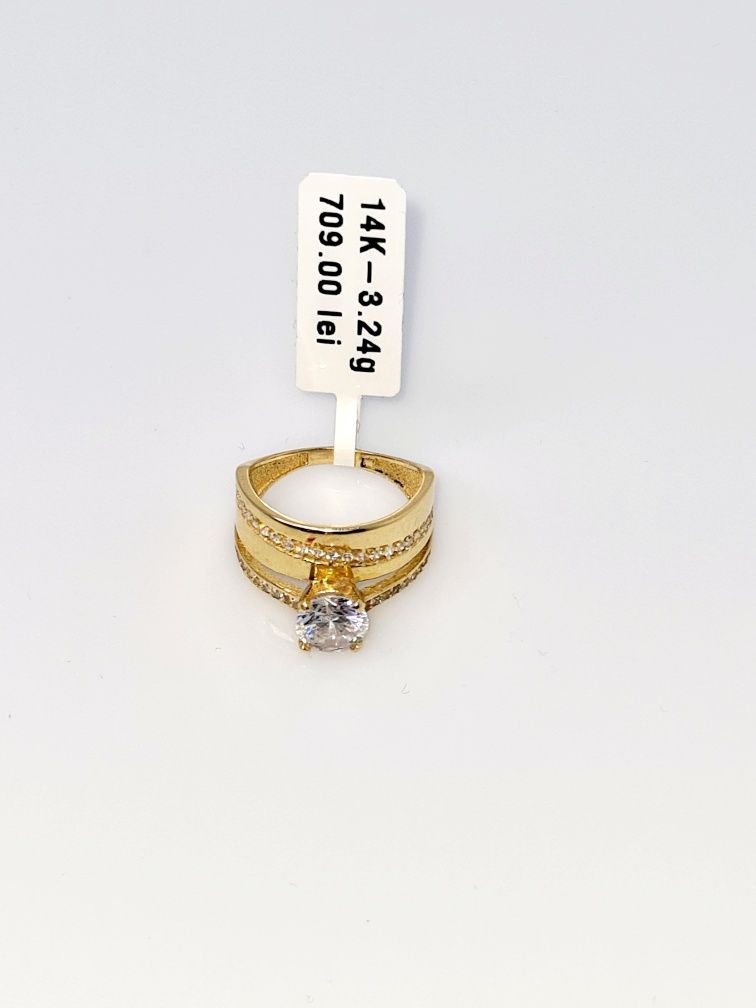 Bijuteria royal inel din aur 14k 3.24 gr