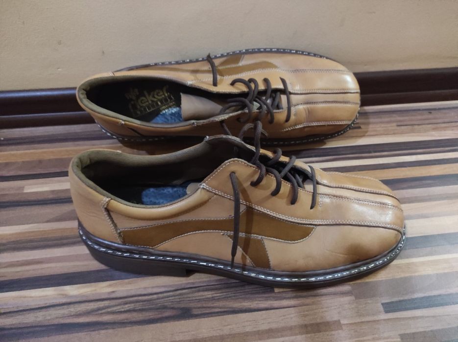 Pantofi rieker piele Antistres, mărimea 46/47(31cm)