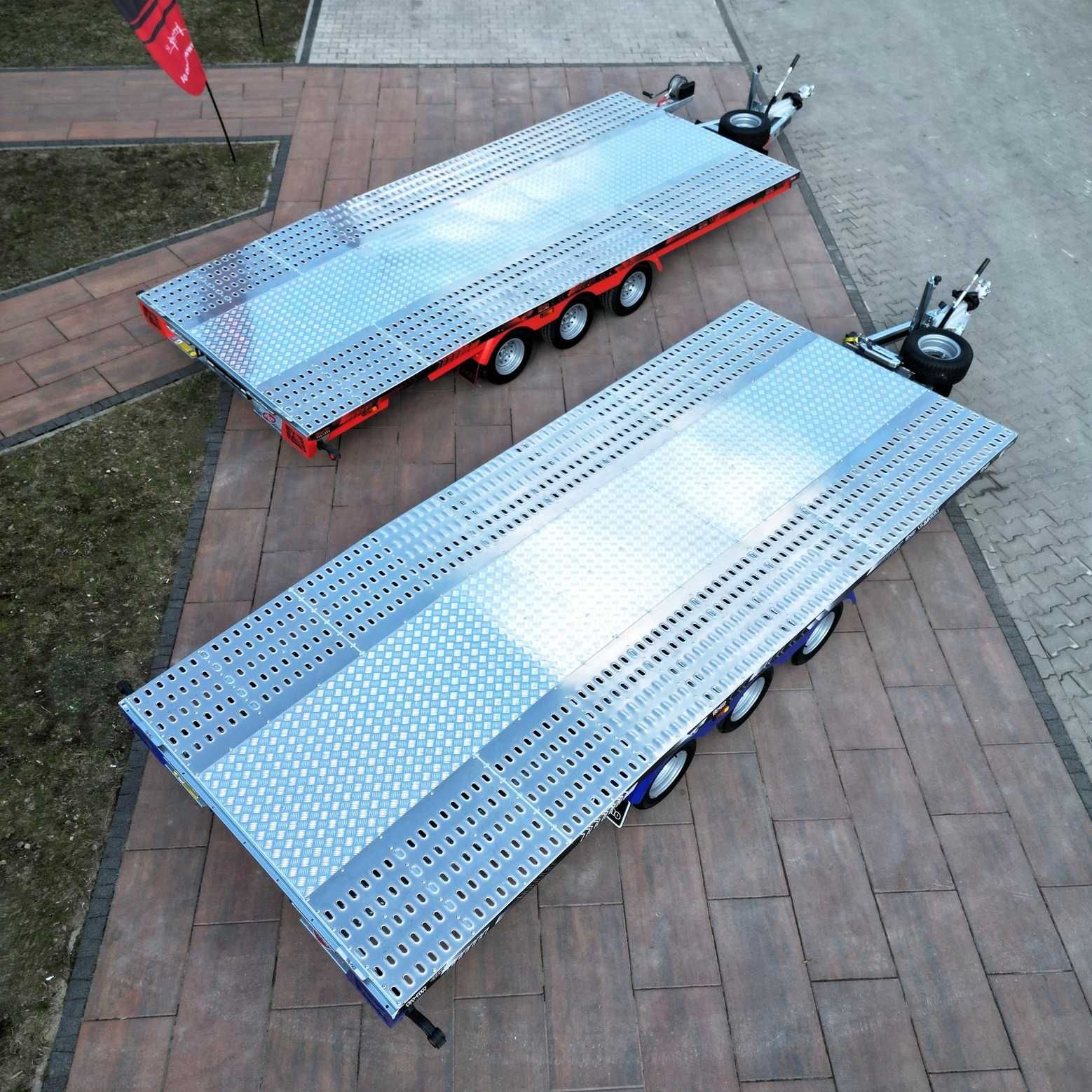 Platforma Trailer auto 5m-5.5m-6m, 3 axe - TA-NO SCORPIO