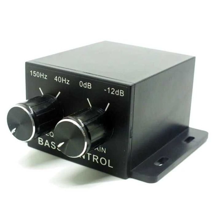 Controler audio auto subwoofer egalizator stereo 4RCA universal