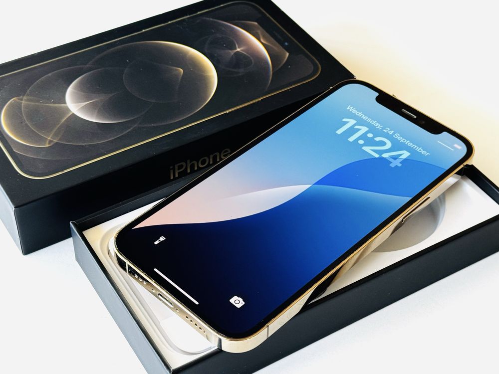 Iphone 12 Pro 128GB Gold 100% Батерия! Гаранция 6 месеца