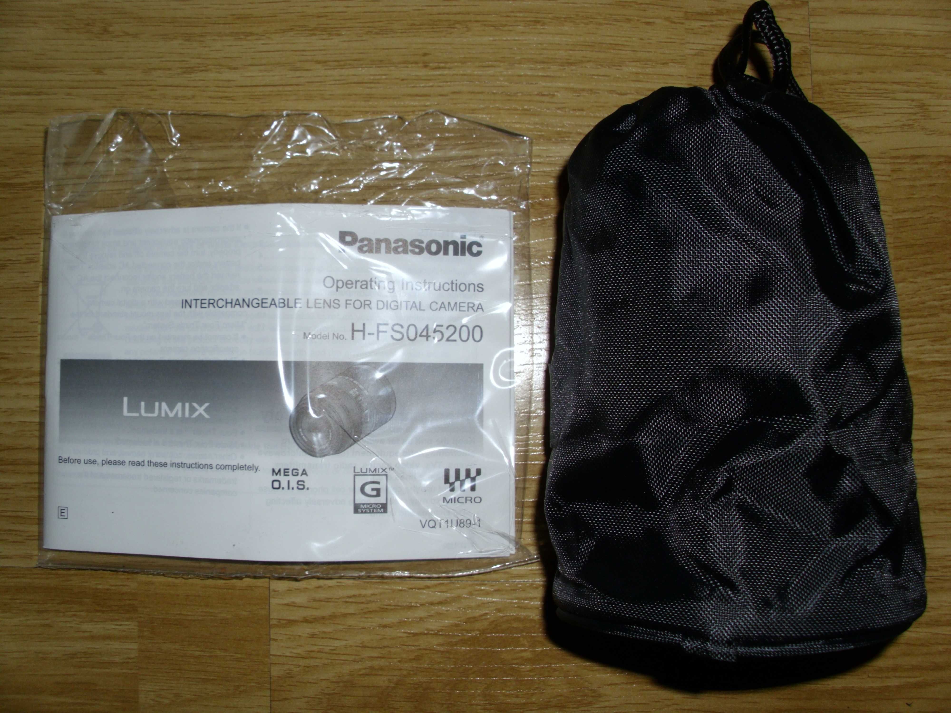 Obiectiv Panasonic Lumix G 45-200mm, putin folosit