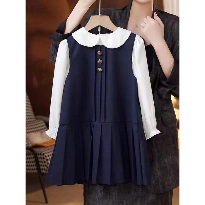 Школьный сарафан с блузкой