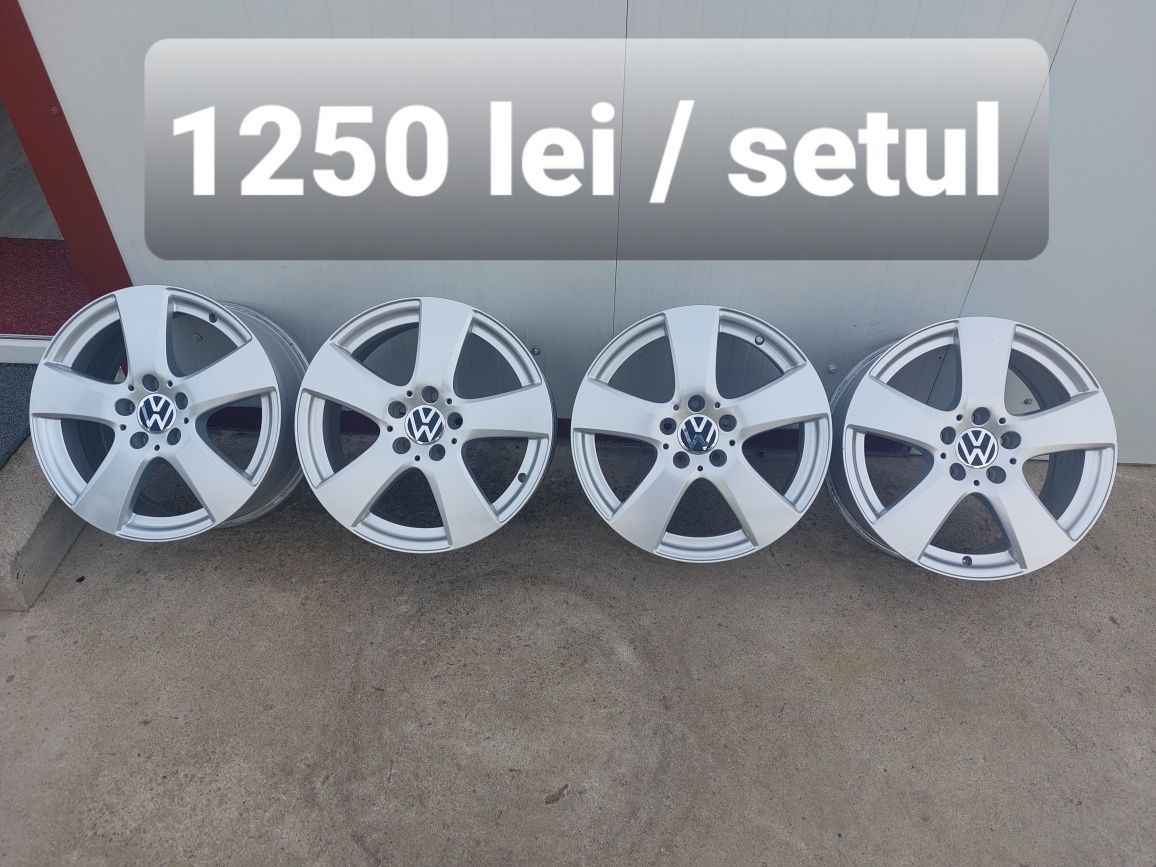 Set jante aluminiu r17 / Vw Audi Skoda Seat Mercedes / 5x112