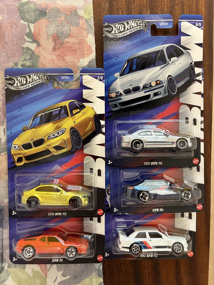 Bmw hot wheels silver series