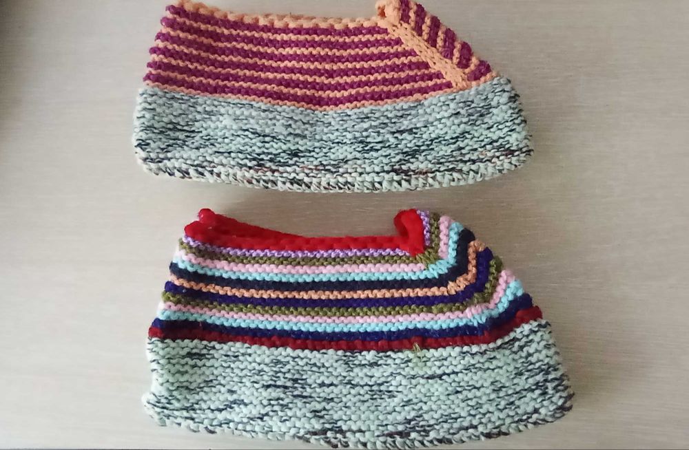 Продавам ръчно плетени терлици