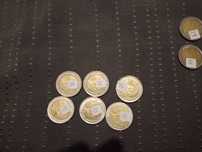 Colecție de monede vechi de 1 - 2 euro sau 0,5 eur