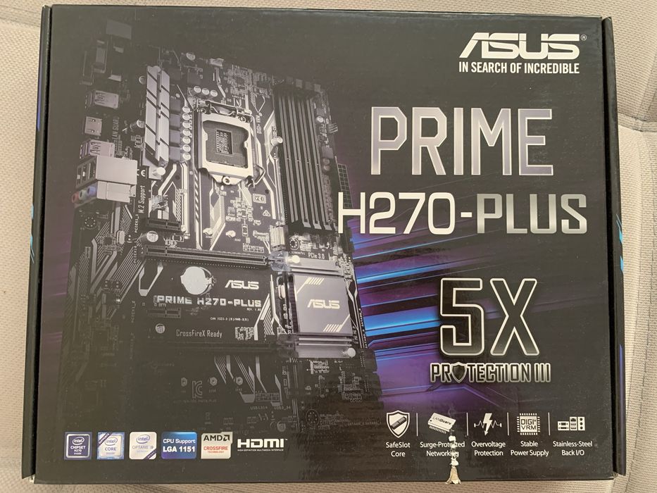 Материнская плата ASUS LGA1151 H270 PRIME H270-PLUS