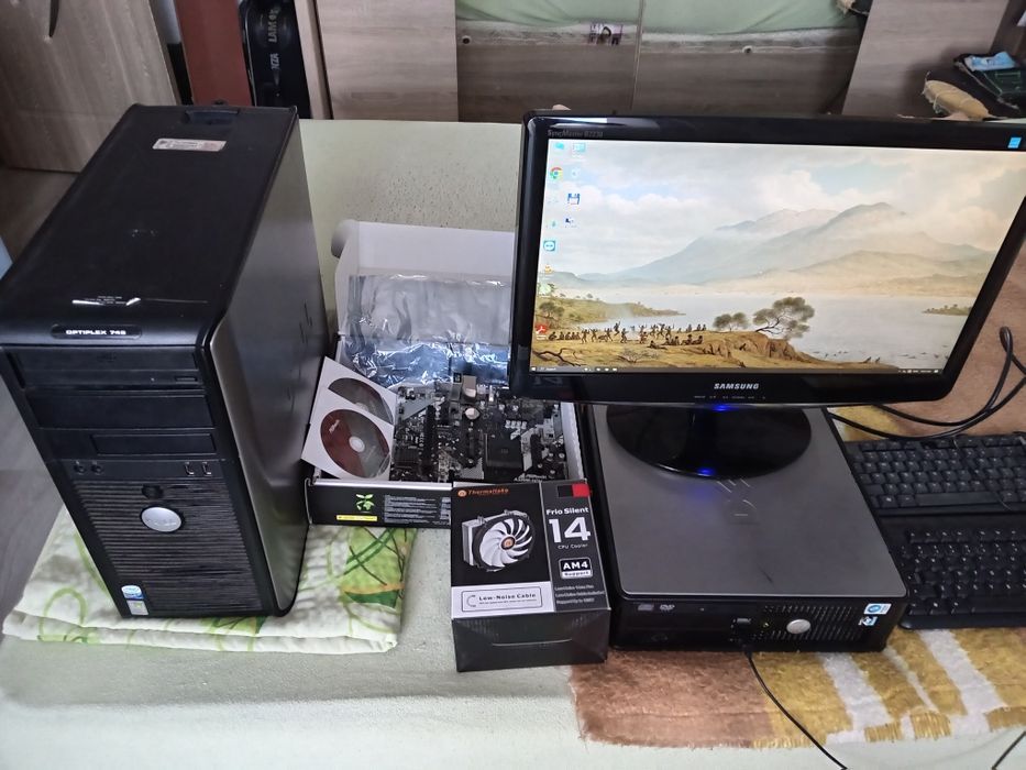 Pachet Pc Dell + Monitor