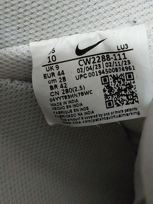 Adidasi originali Nike nr.44