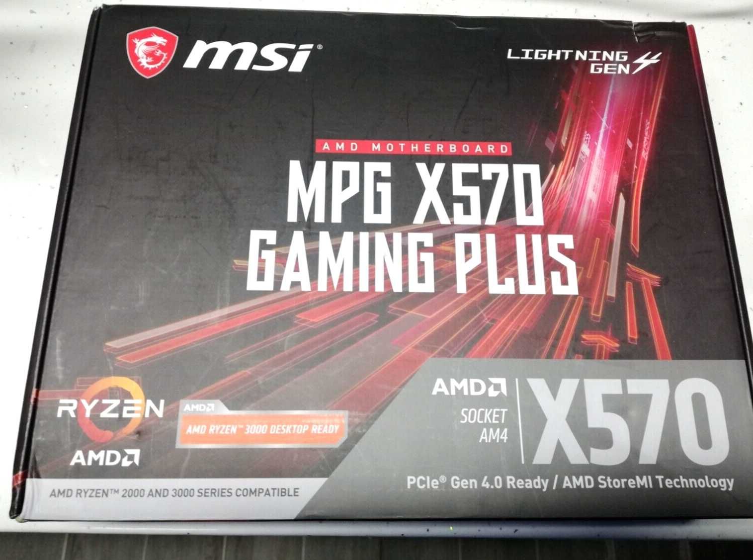 Комплект MSI MPG X570 Gaming Plus + Ryzen 5 5600X, 4.6GHz