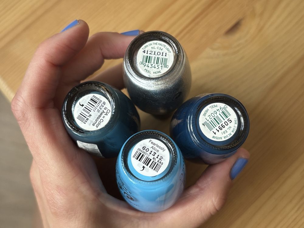 Лот лакове OPI, Flormar, H&M, catrice